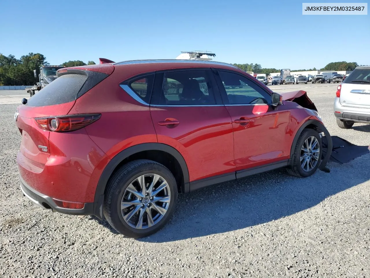 2021 Mazda Cx-5 Signature VIN: JM3KFBEY2M0325487 Lot: 76251974