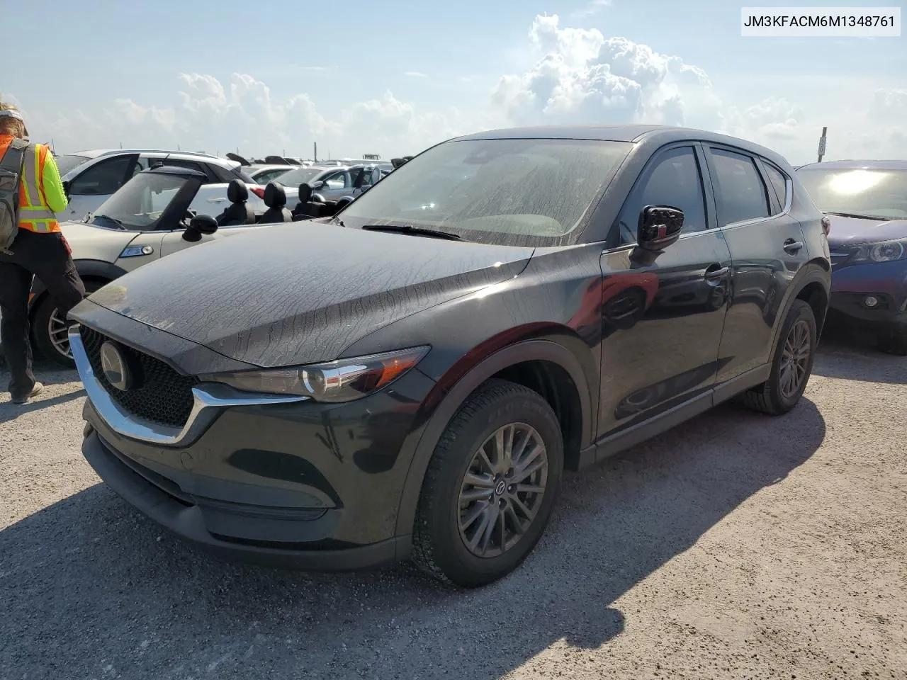 2021 Mazda Cx-5 Touring VIN: JM3KFACM6M1348761 Lot: 76272204