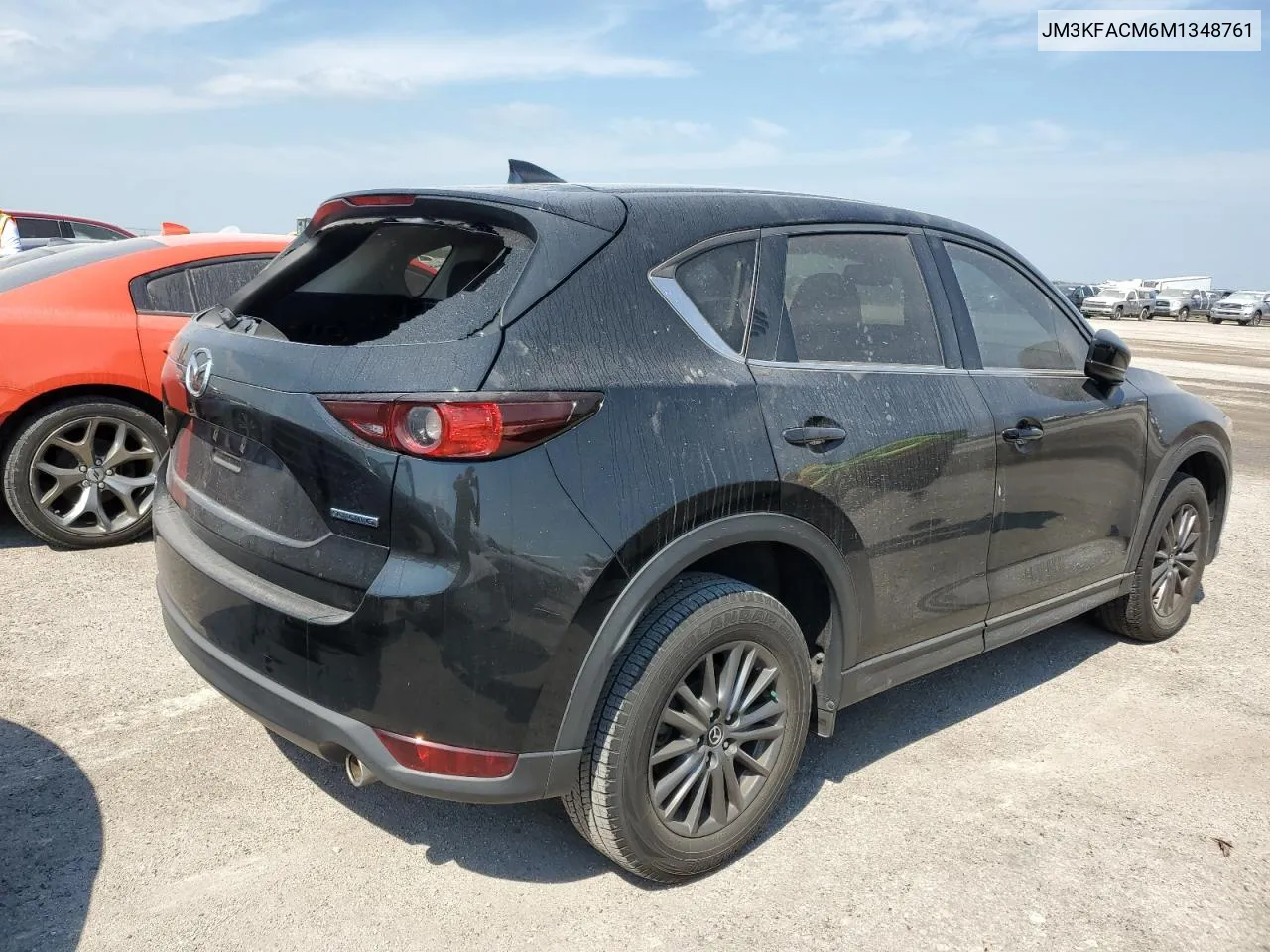 2021 Mazda Cx-5 Touring VIN: JM3KFACM6M1348761 Lot: 76272204