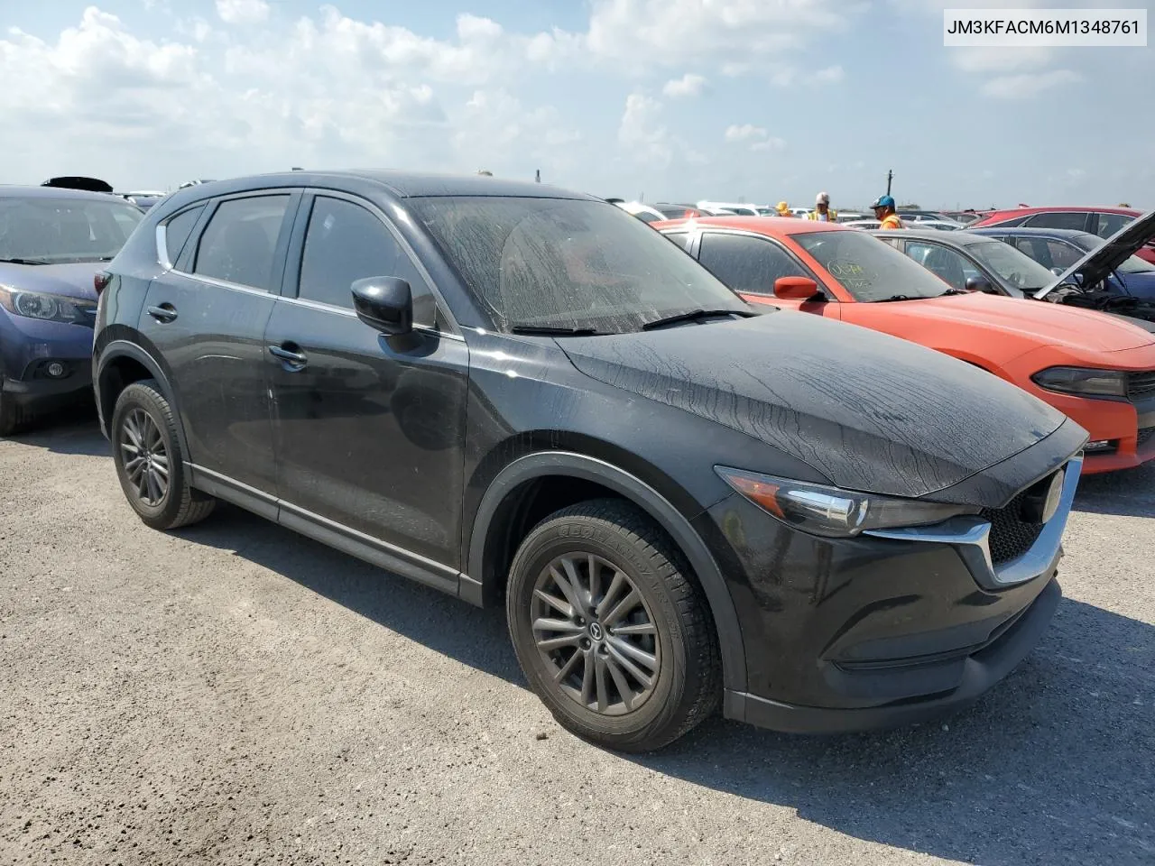 2021 Mazda Cx-5 Touring VIN: JM3KFACM6M1348761 Lot: 76272204