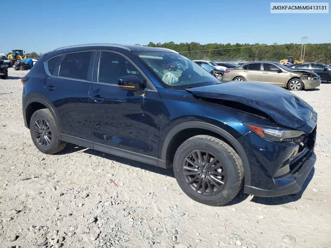 2021 Mazda Cx-5 Touring VIN: JM3KFACM6M0413131 Lot: 76275554