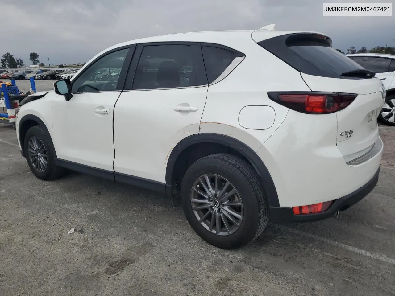 2021 Mazda Cx-5 Touring VIN: JM3KFBCM2M0467421 Lot: 76362244