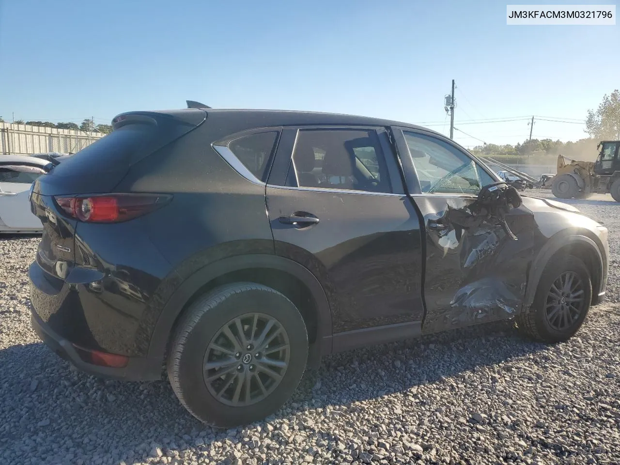 2021 Mazda Cx-5 Touring VIN: JM3KFACM3M0321796 Lot: 76465934