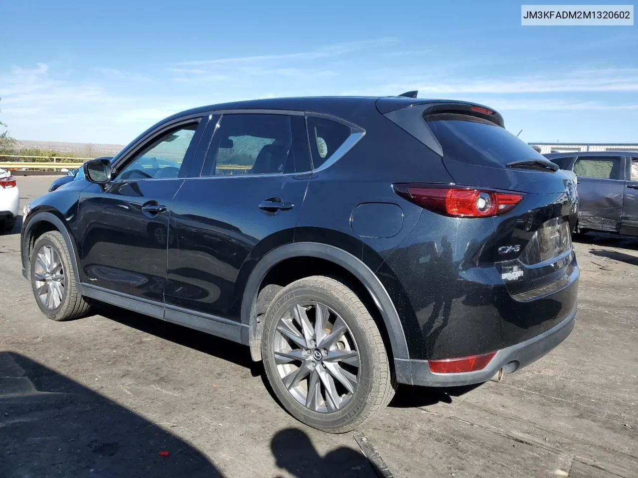 2021 Mazda Cx-5 Grand Touring VIN: JM3KFADM2M1320602 Lot: 76528854