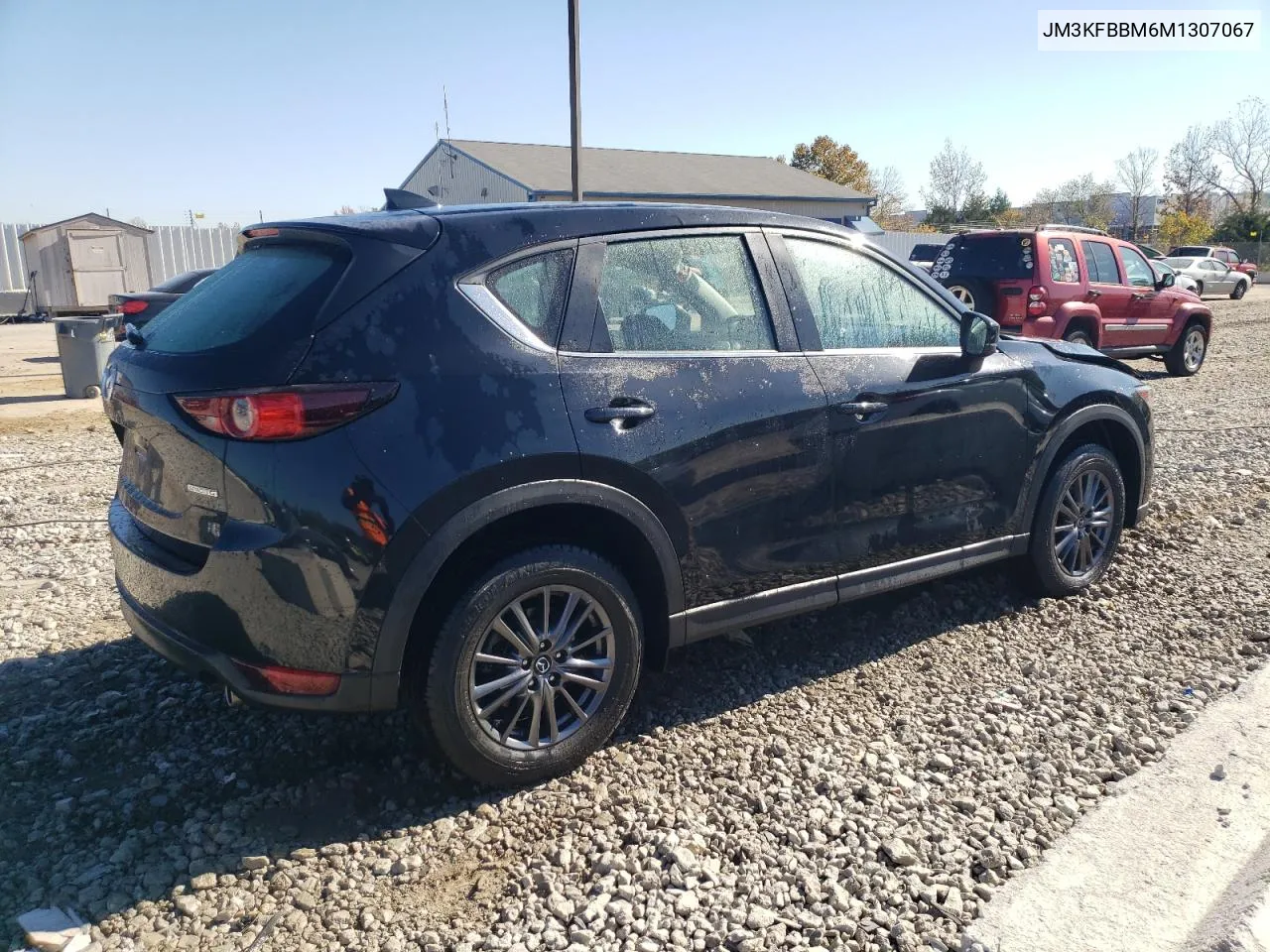 2021 Mazda Cx-5 Sport VIN: JM3KFBBM6M1307067 Lot: 76709934