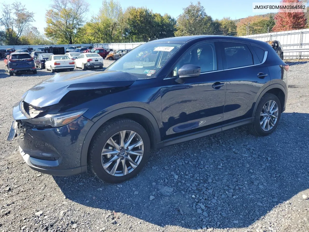 2021 Mazda Cx-5 Grand Touring VIN: JM3KFBDM6M0364582 Lot: 76711904