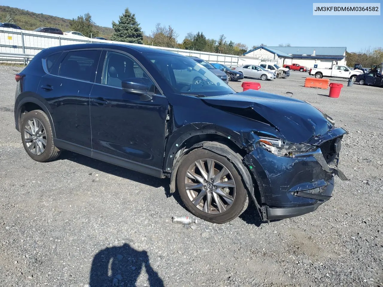 2021 Mazda Cx-5 Grand Touring VIN: JM3KFBDM6M0364582 Lot: 76711904