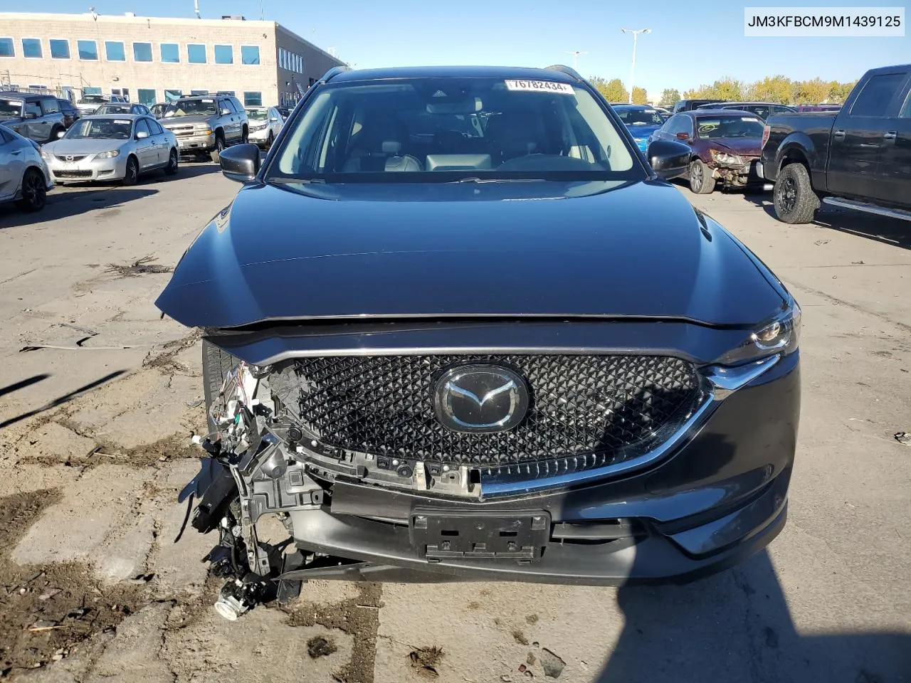 2021 Mazda Cx-5 Touring VIN: JM3KFBCM9M1439125 Lot: 76782434