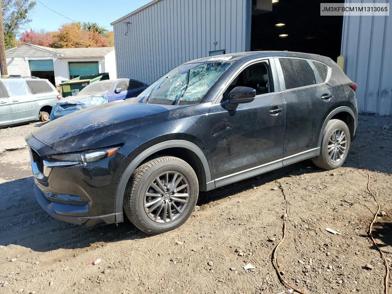 2021 Mazda Cx-5 Touring VIN: JM3KFBCM1M1313065 Lot: 76807494