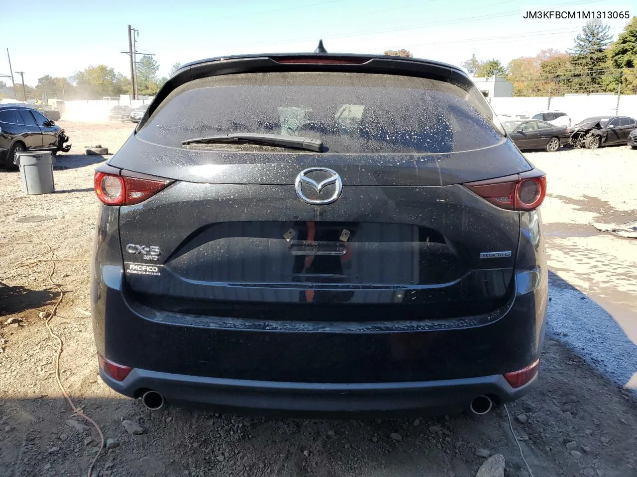 2021 Mazda Cx-5 Touring VIN: JM3KFBCM1M1313065 Lot: 76807494