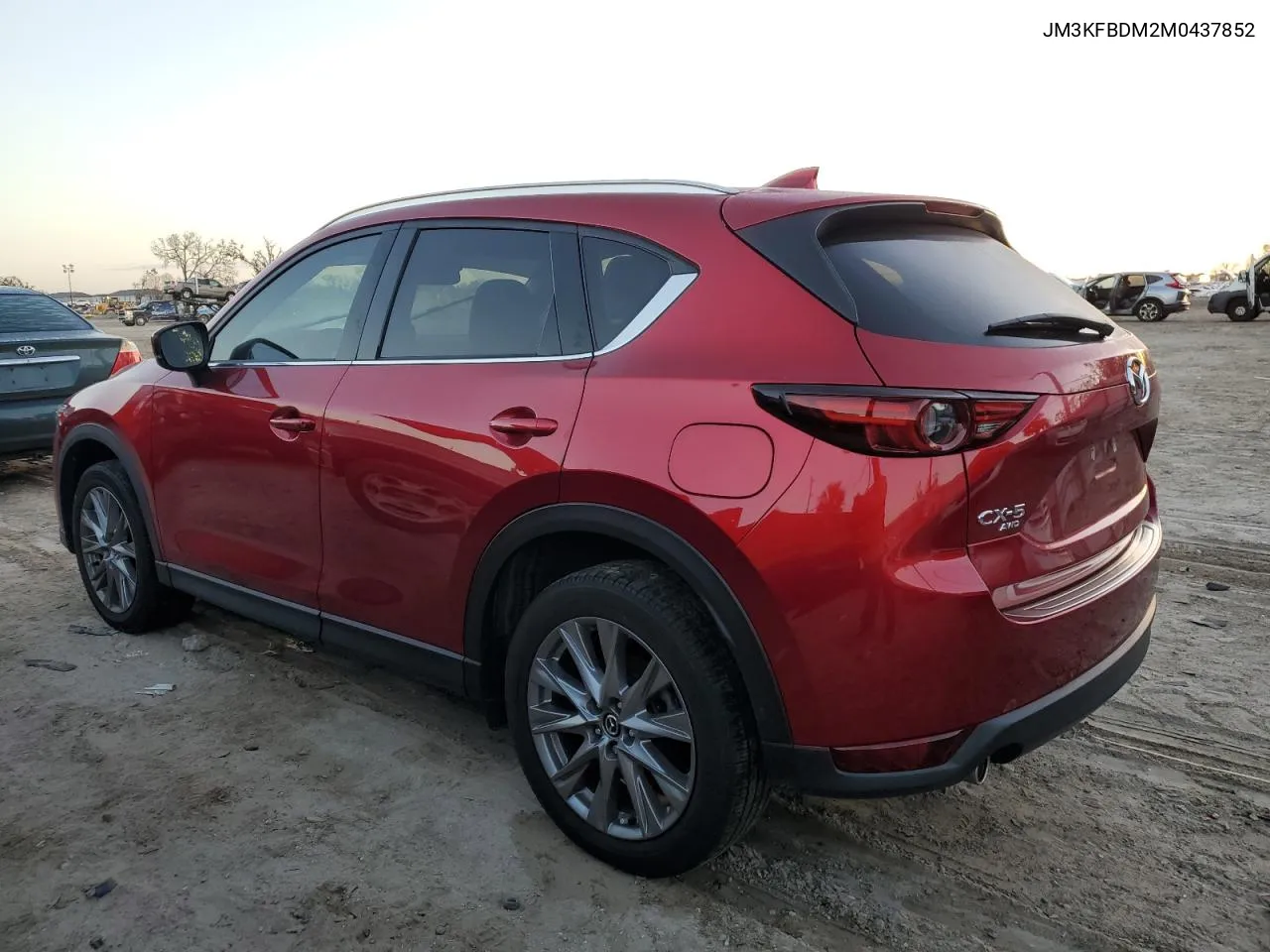 2021 Mazda Cx-5 Grand Touring VIN: JM3KFBDM2M0437852 Lot: 77073964