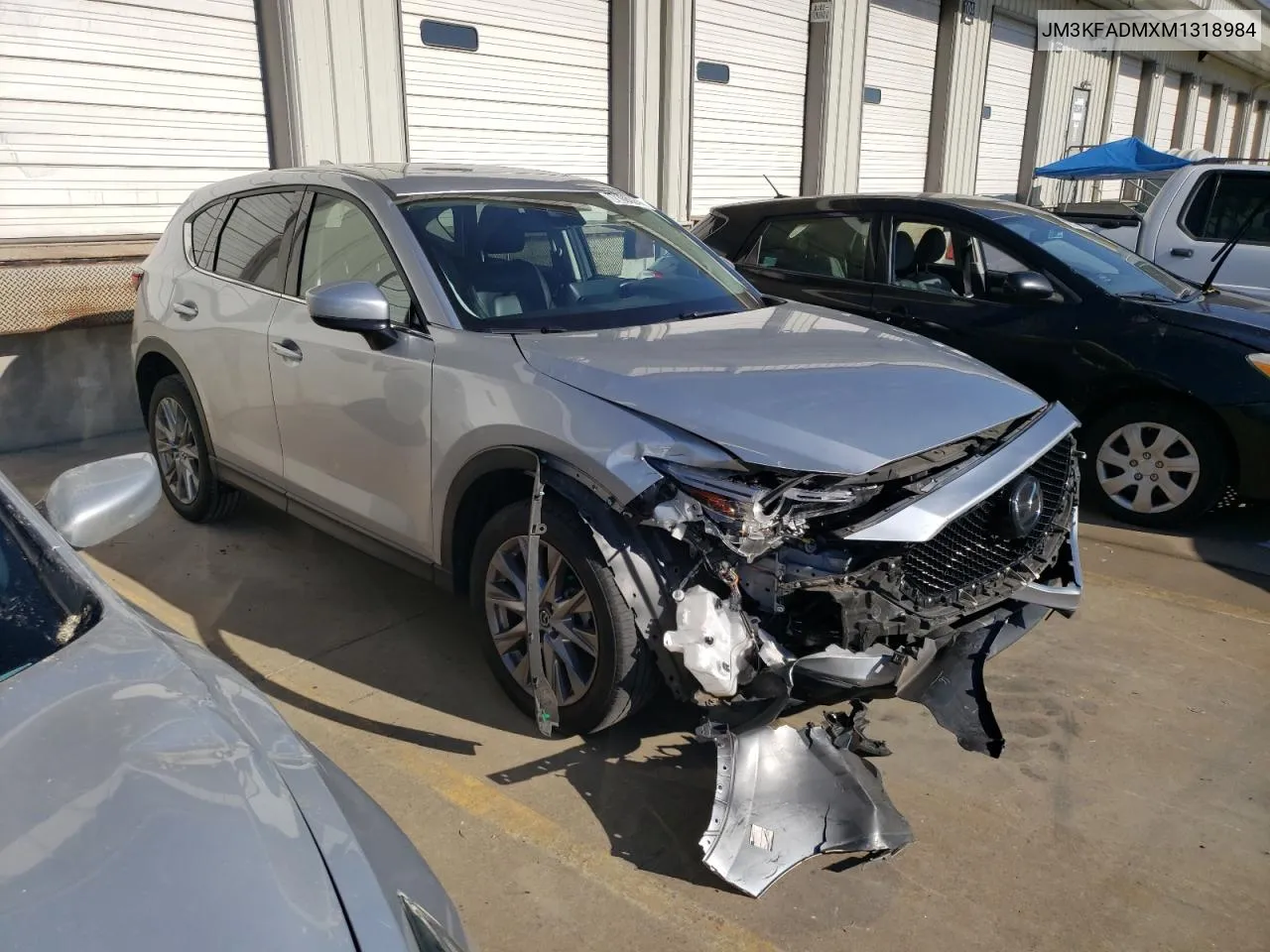 2021 Mazda Cx-5 Grand Touring VIN: JM3KFADMXM1318984 Lot: 77100024