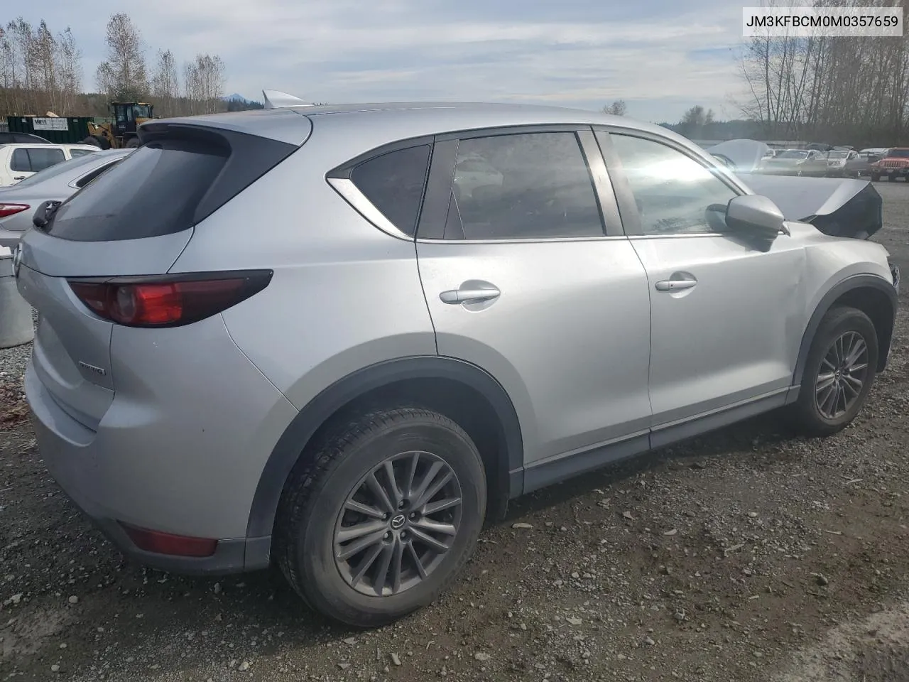 2021 Mazda Cx-5 Touring VIN: JM3KFBCM0M0357659 Lot: 77254904