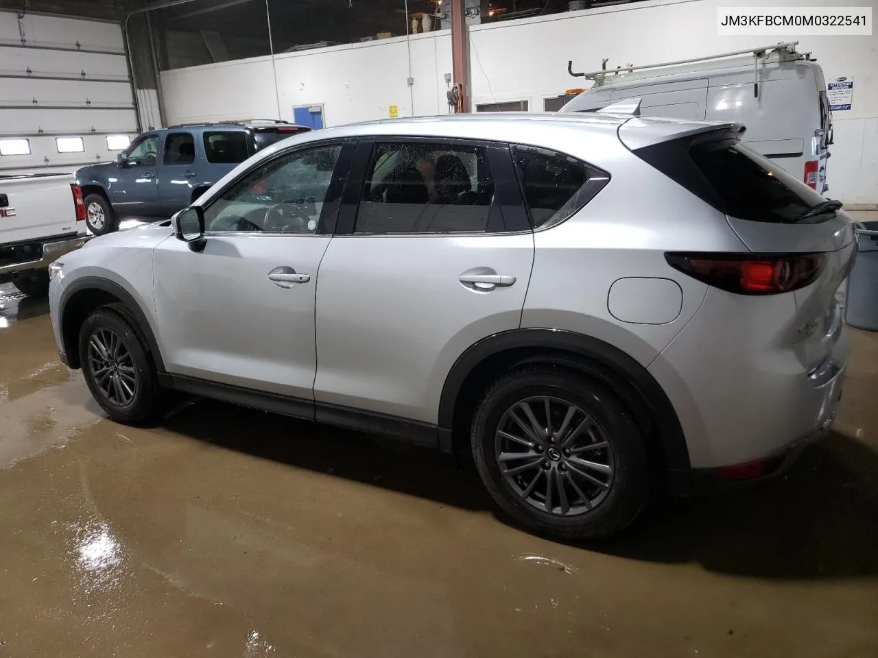 2021 Mazda Cx-5 Touring VIN: JM3KFBCM0M0322541 Lot: 77260104