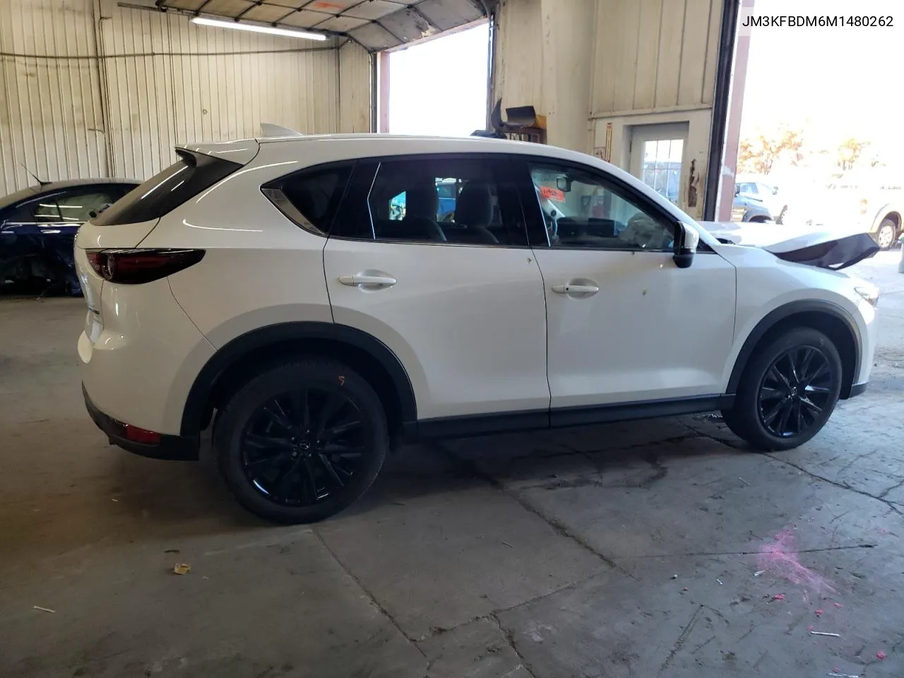 2021 Mazda Cx-5 Grand Touring VIN: JM3KFBDM6M1480262 Lot: 77573214