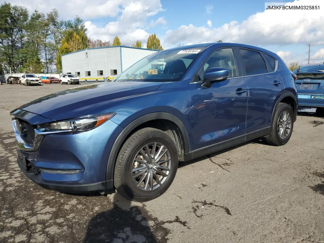 2021 Mazda Cx-5 Touring VIN: JM3KFBCM8M0325851 Lot: 77830364