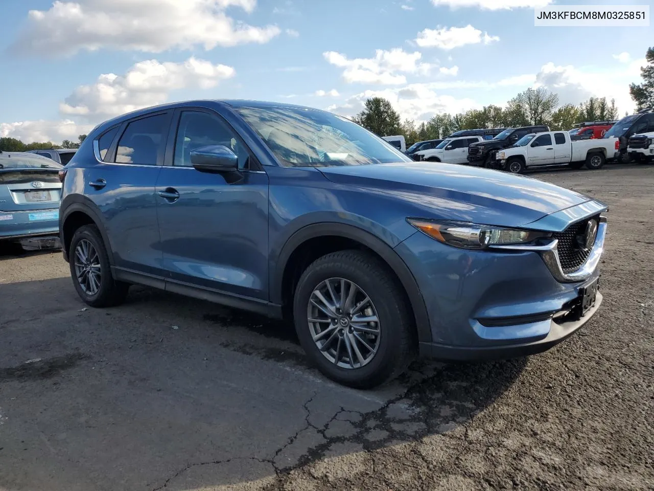 2021 Mazda Cx-5 Touring VIN: JM3KFBCM8M0325851 Lot: 77830364