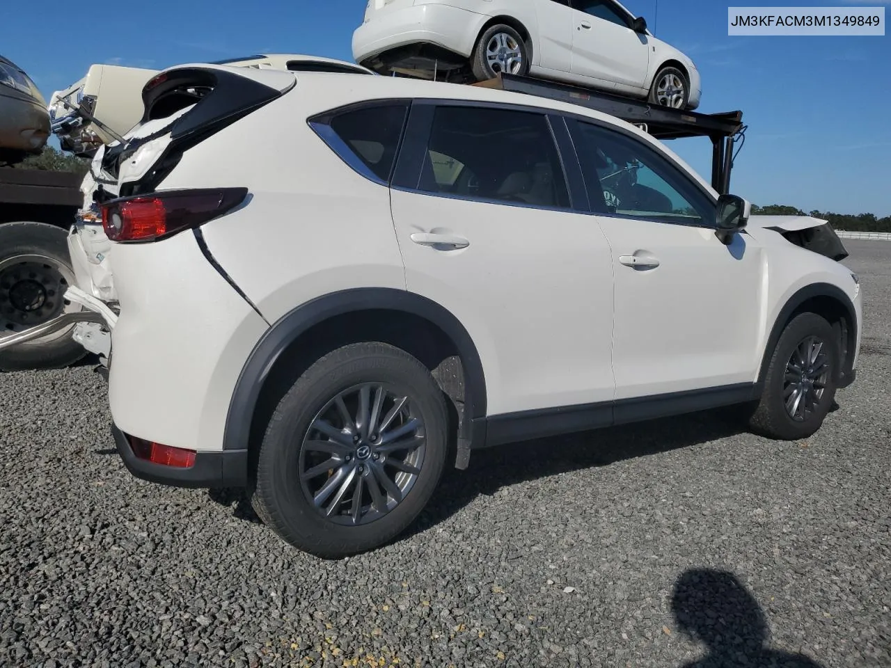 2021 Mazda Cx-5 Touring VIN: JM3KFACM3M1349849 Lot: 77955994