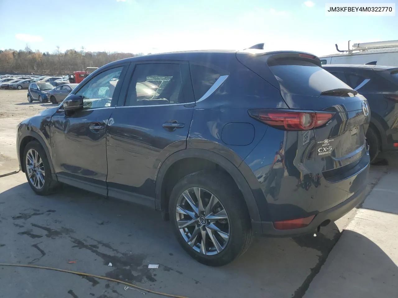 2021 Mazda Cx-5 Signature VIN: JM3KFBEY4M0322770 Lot: 78303064