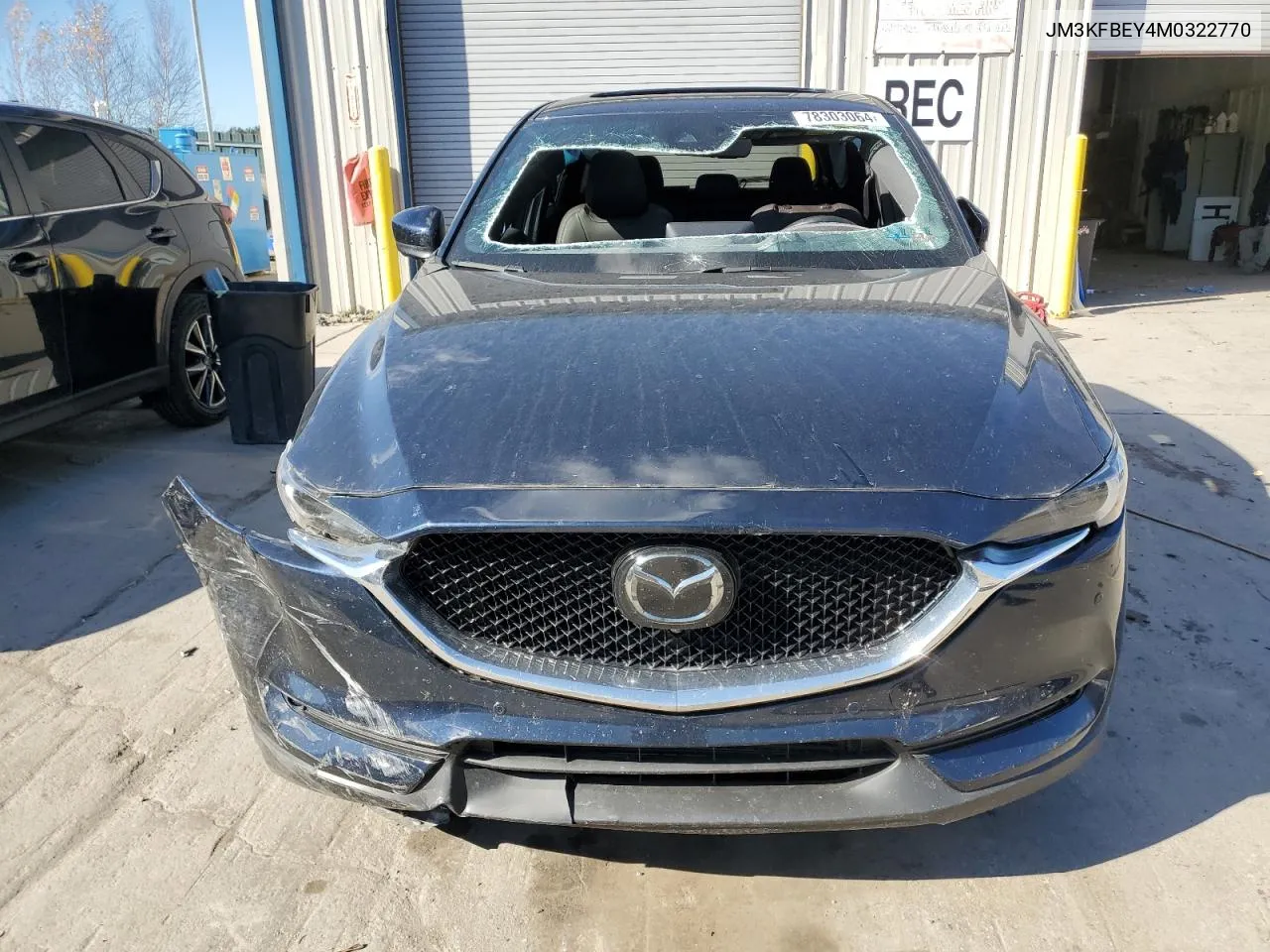 2021 Mazda Cx-5 Signature VIN: JM3KFBEY4M0322770 Lot: 78303064