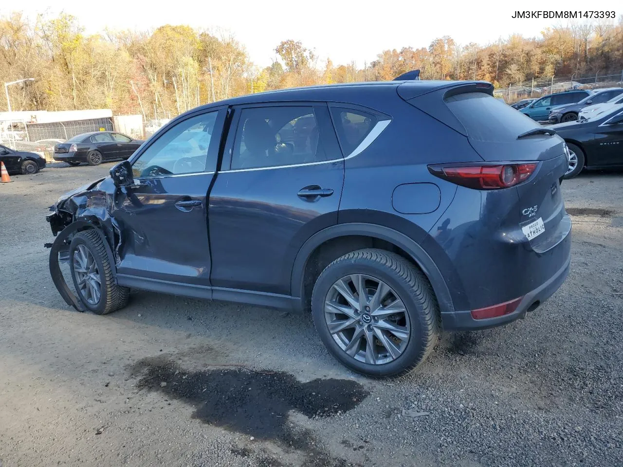 2021 Mazda Cx-5 Grand Touring VIN: JM3KFBDM8M1473393 Lot: 79305624