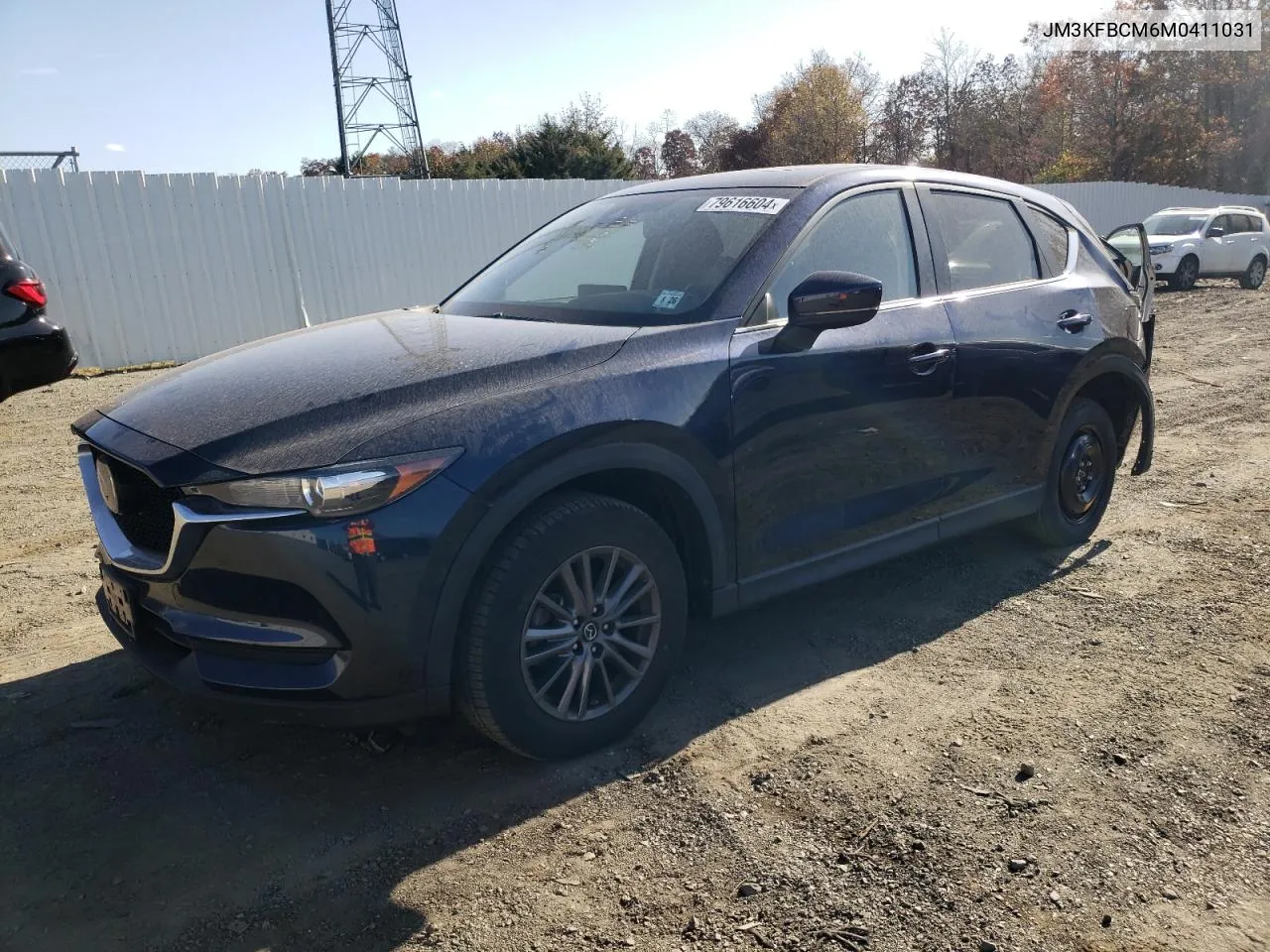 2021 Mazda Cx-5 Touring VIN: JM3KFBCM6M0411031 Lot: 79616604