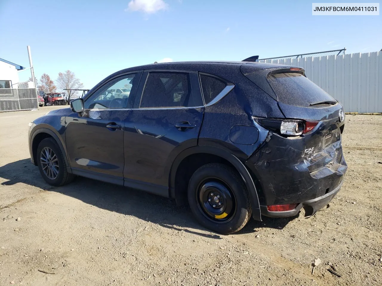 2021 Mazda Cx-5 Touring VIN: JM3KFBCM6M0411031 Lot: 79616604