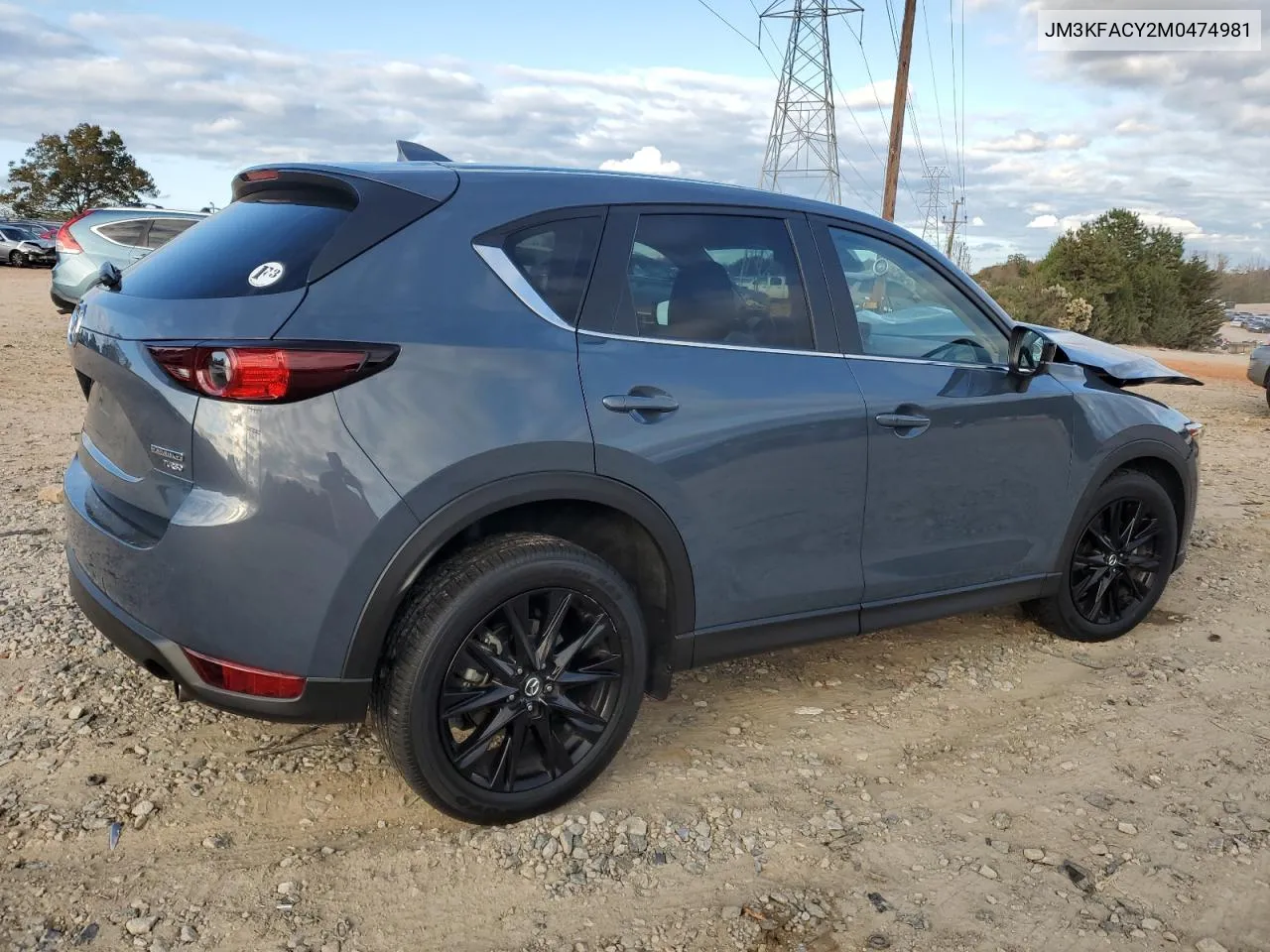 2021 Mazda Cx-5 Touring VIN: JM3KFACY2M0474981 Lot: 79861524