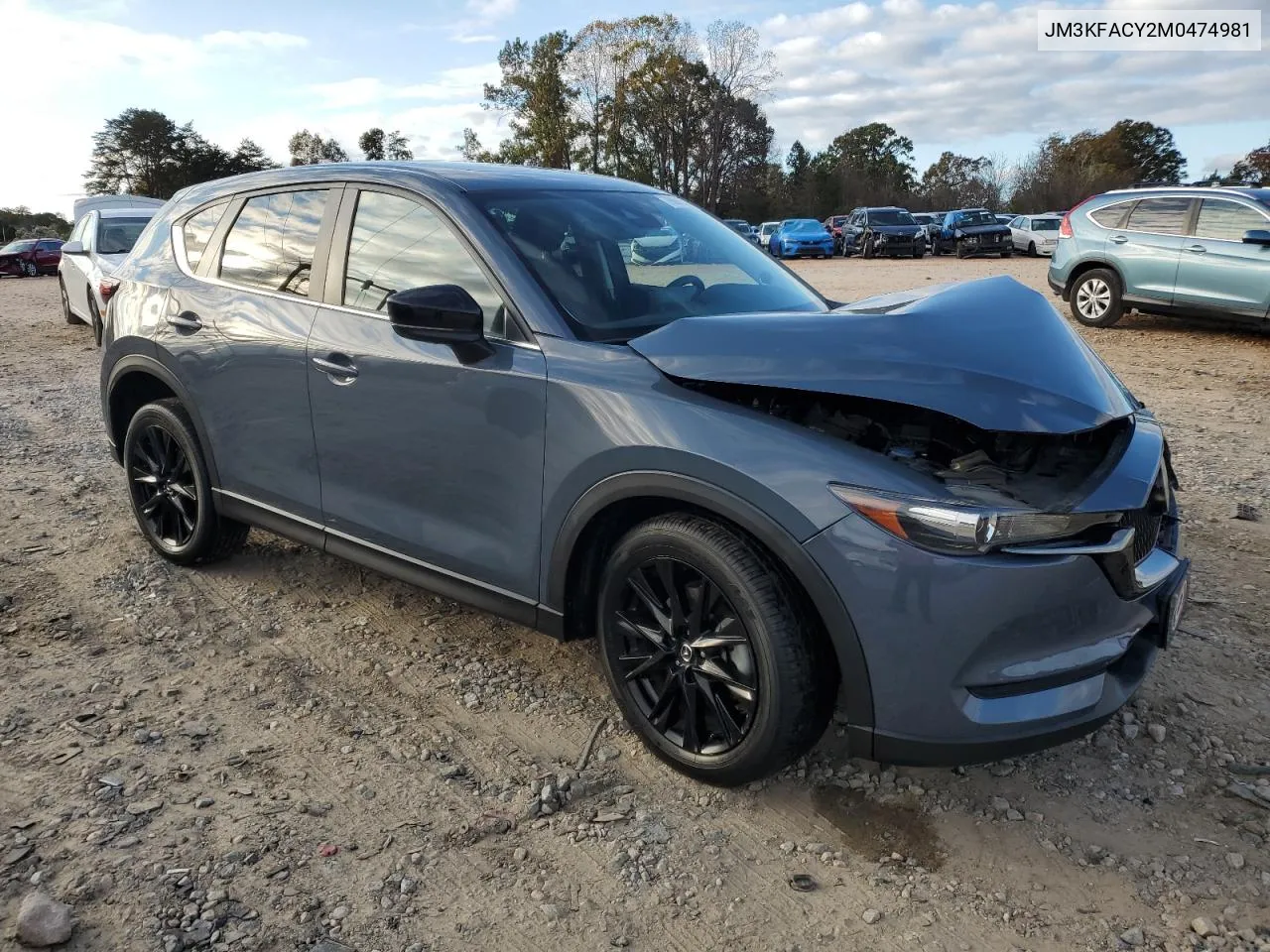 2021 Mazda Cx-5 Touring VIN: JM3KFACY2M0474981 Lot: 79861524