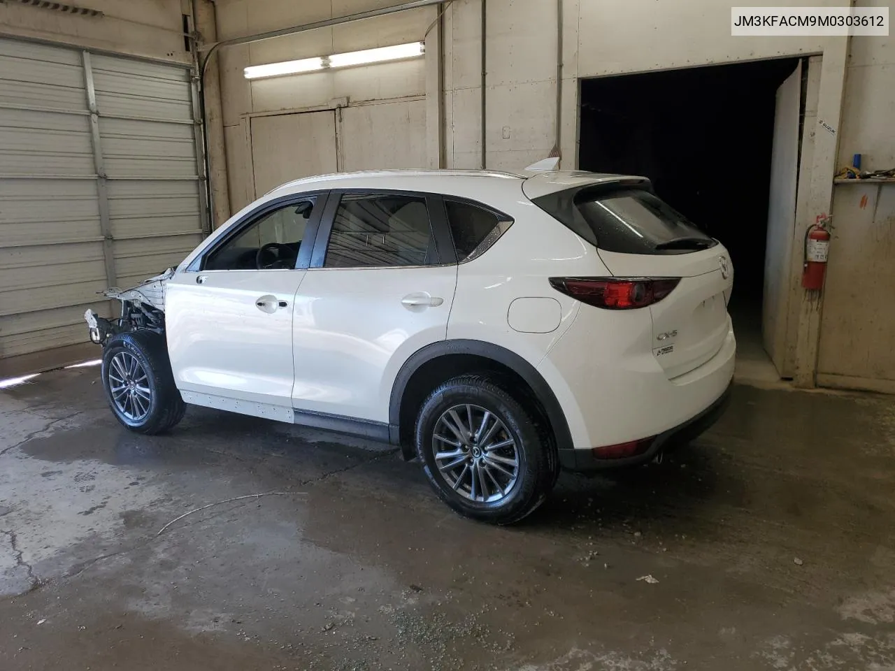 2021 Mazda Cx-5 Touring VIN: JM3KFACM9M0303612 Lot: 80068034