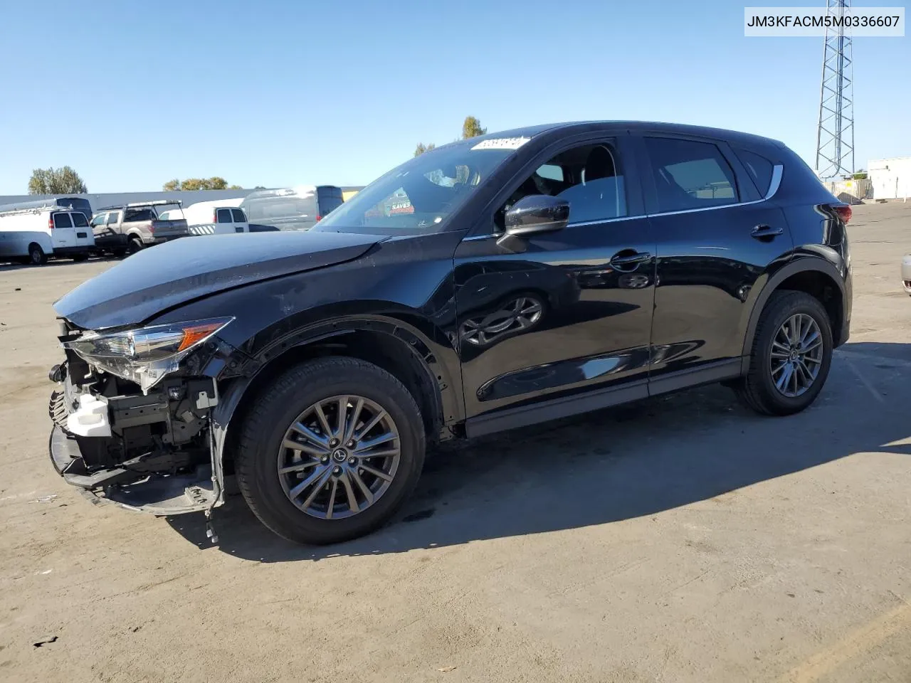 2021 Mazda Cx-5 Touring VIN: JM3KFACM5M0336607 Lot: 80891874