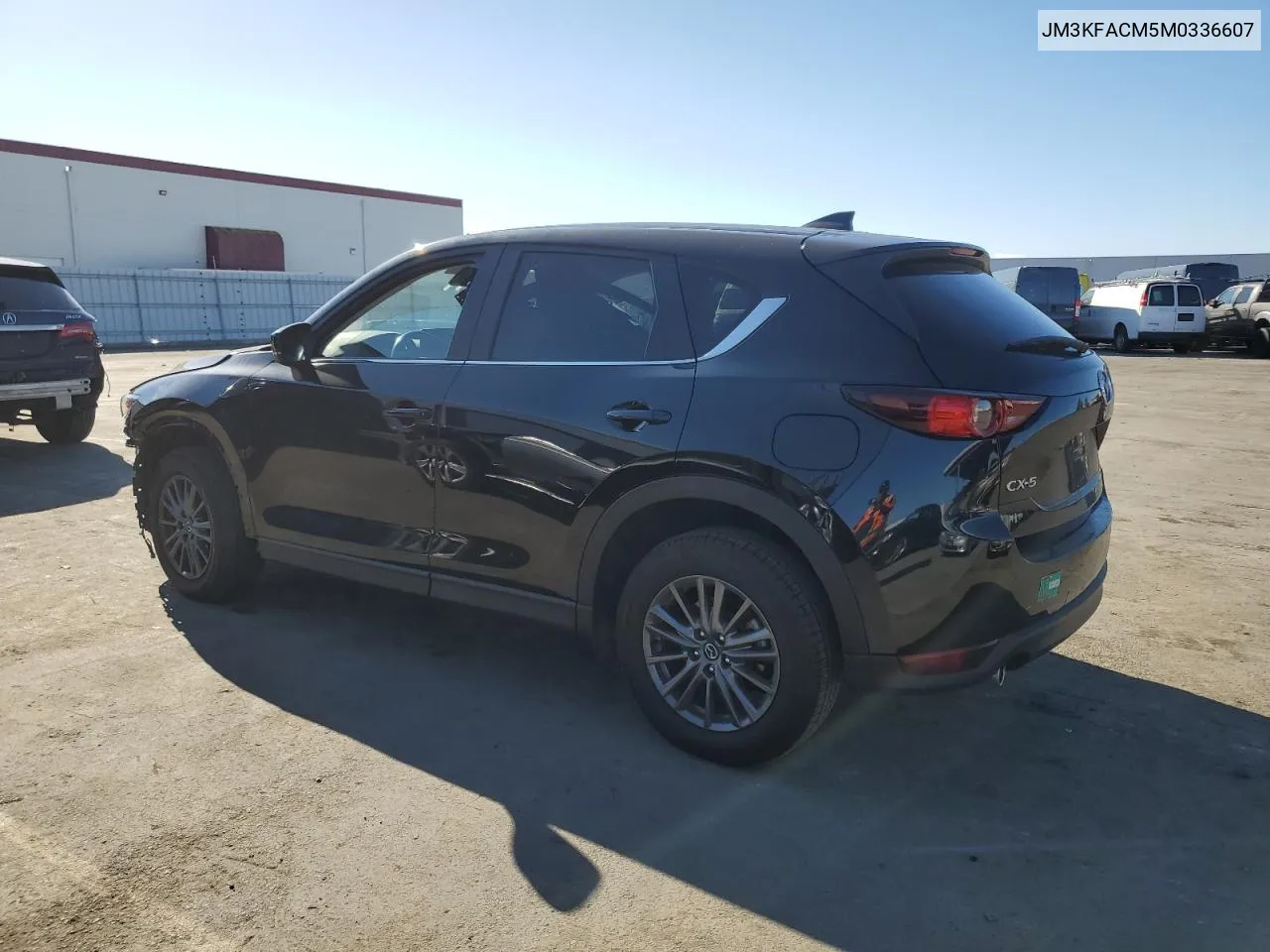 2021 Mazda Cx-5 Touring VIN: JM3KFACM5M0336607 Lot: 80891874