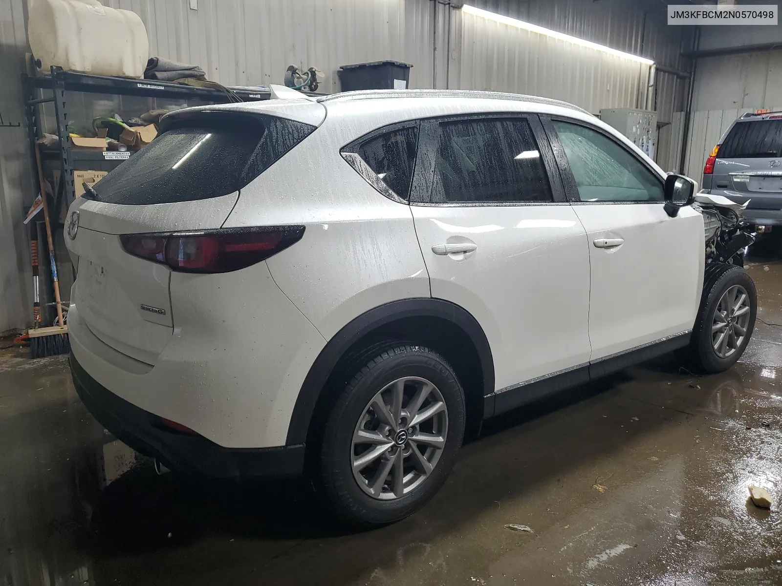 2022 Mazda Cx-5 Preferred VIN: JM3KFBCM2N0570498 Lot: 38787534