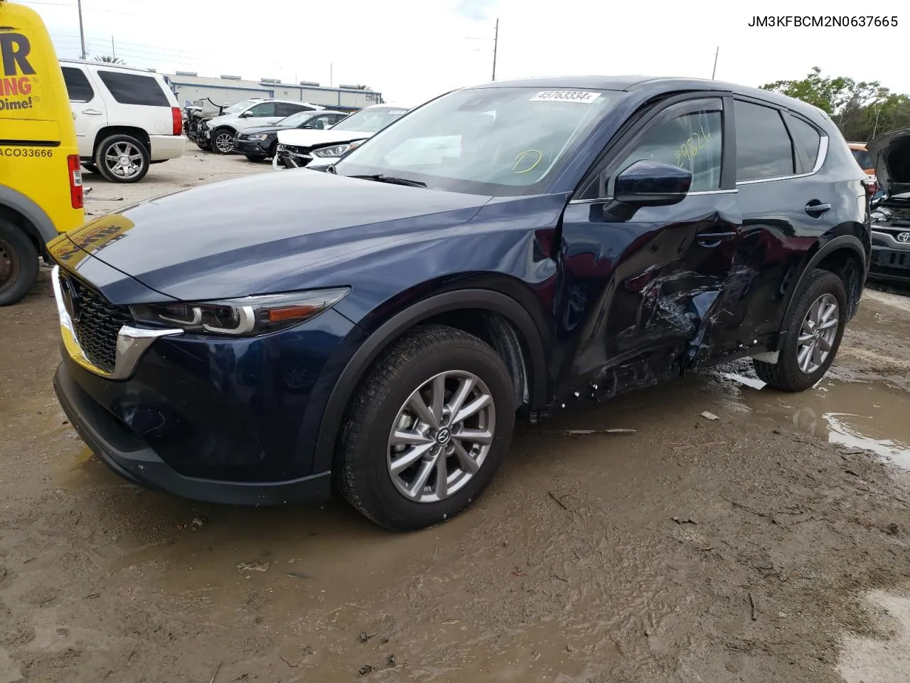 JM3KFBCM2N0637665 2022 Mazda Cx-5 Preferred