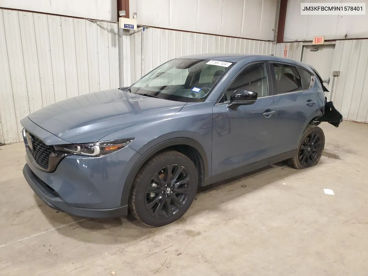 2022 Mazda Cx-5 Preferred VIN: JM3KFBCM9N1578401 Lot: 57697104