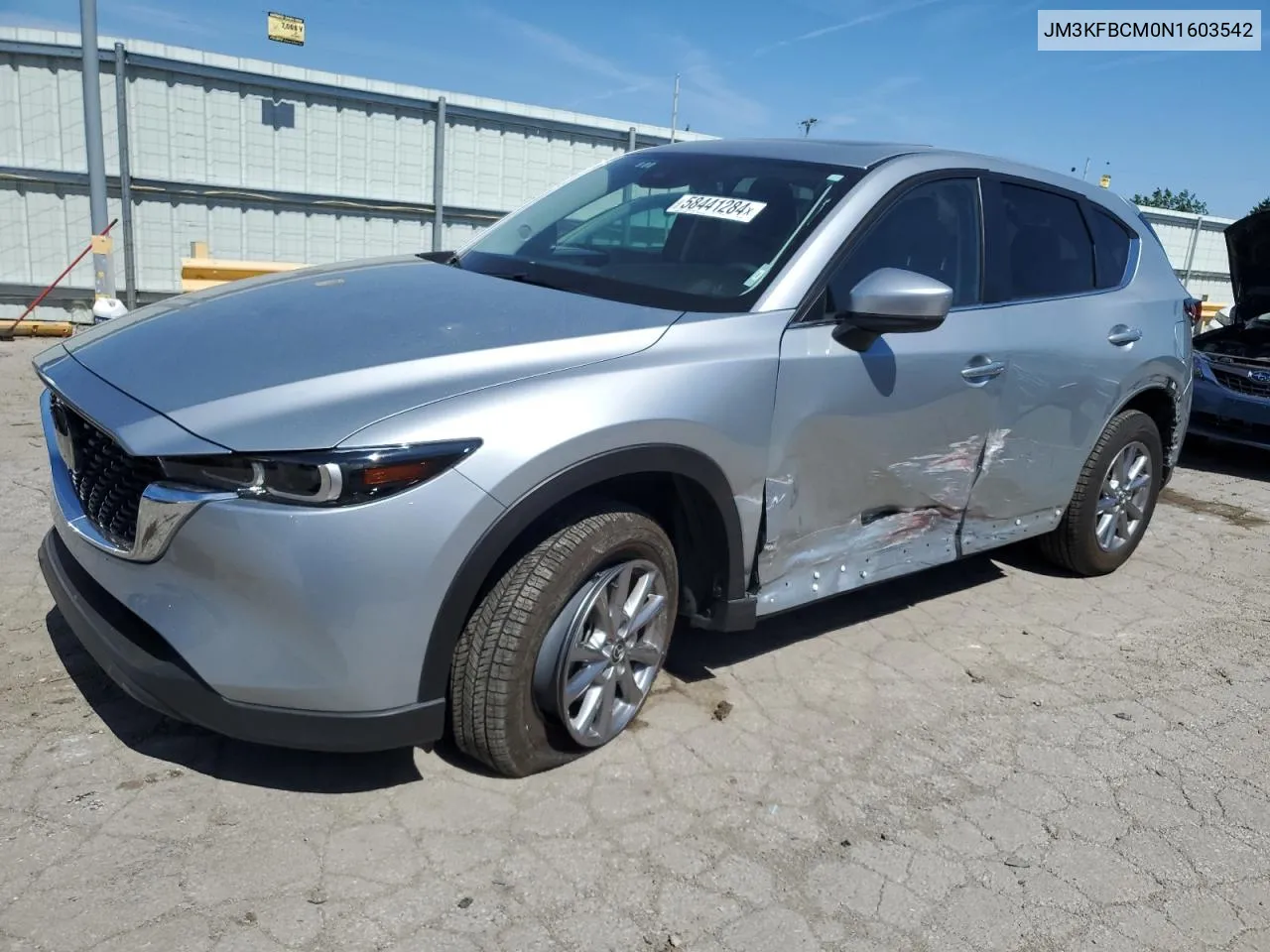 JM3KFBCM0N1603542 2022 Mazda Cx-5 Preferred