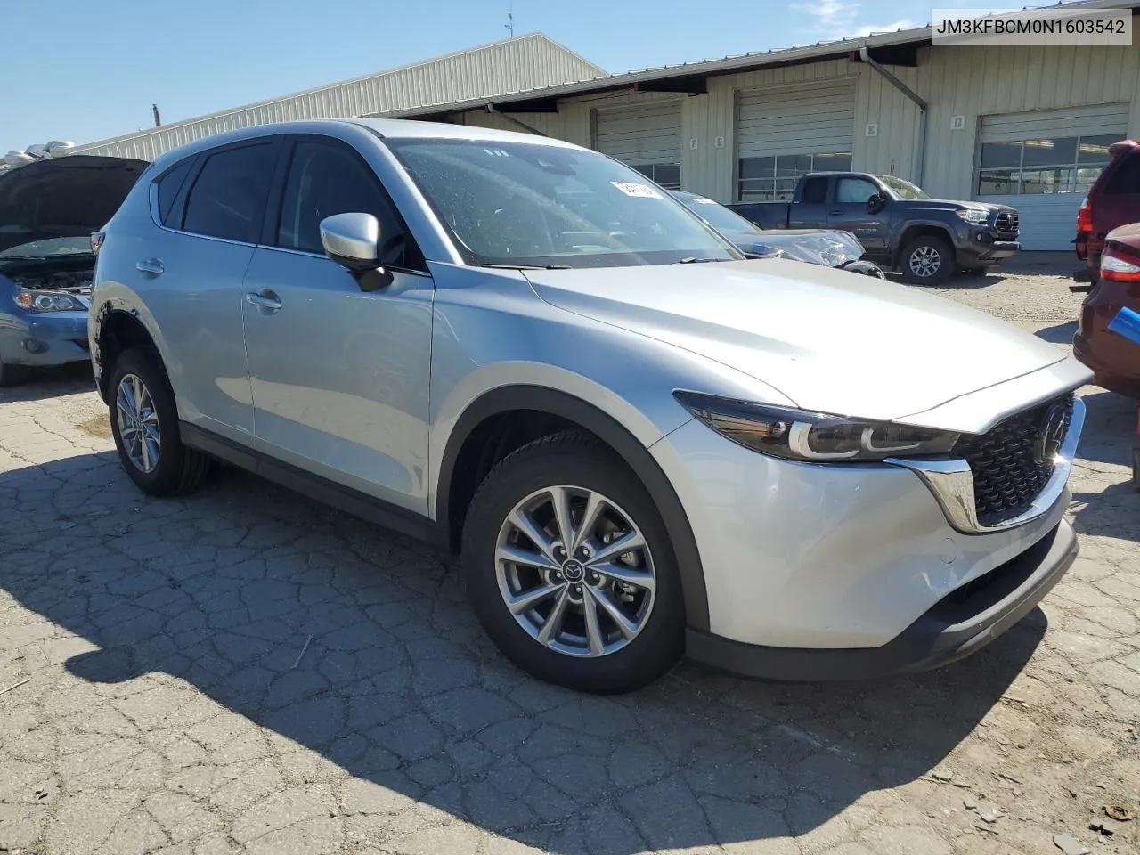 2022 Mazda Cx-5 Preferred VIN: JM3KFBCM0N1603542 Lot: 58441284