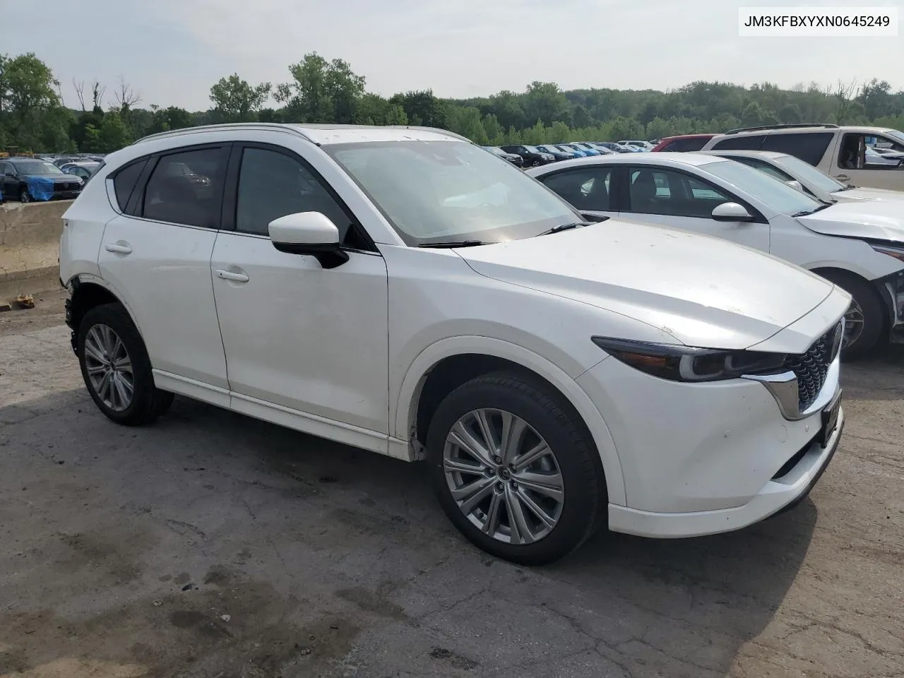 2022 Mazda Cx-5 Signature VIN: JM3KFBXYXN0645249 Lot: 62121904