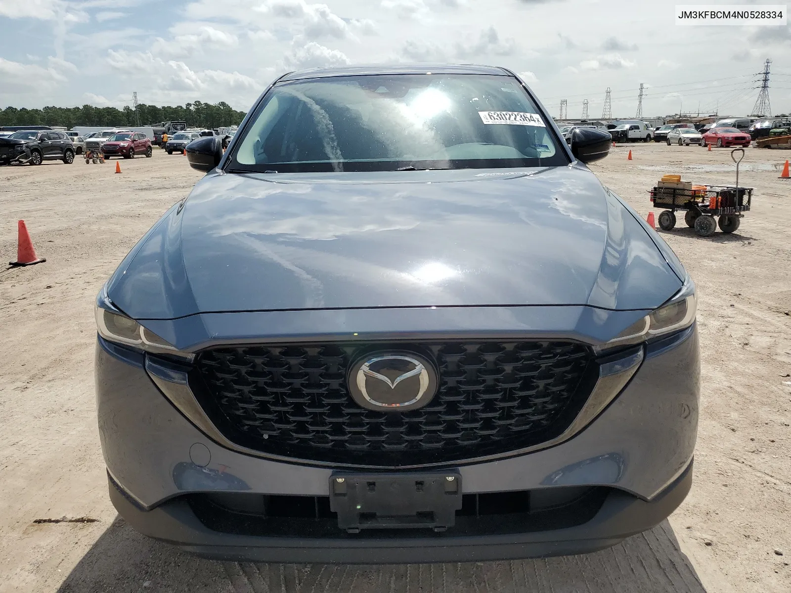 2022 Mazda Cx-5 Preferred VIN: JM3KFBCM4N0528334 Lot: 63022364