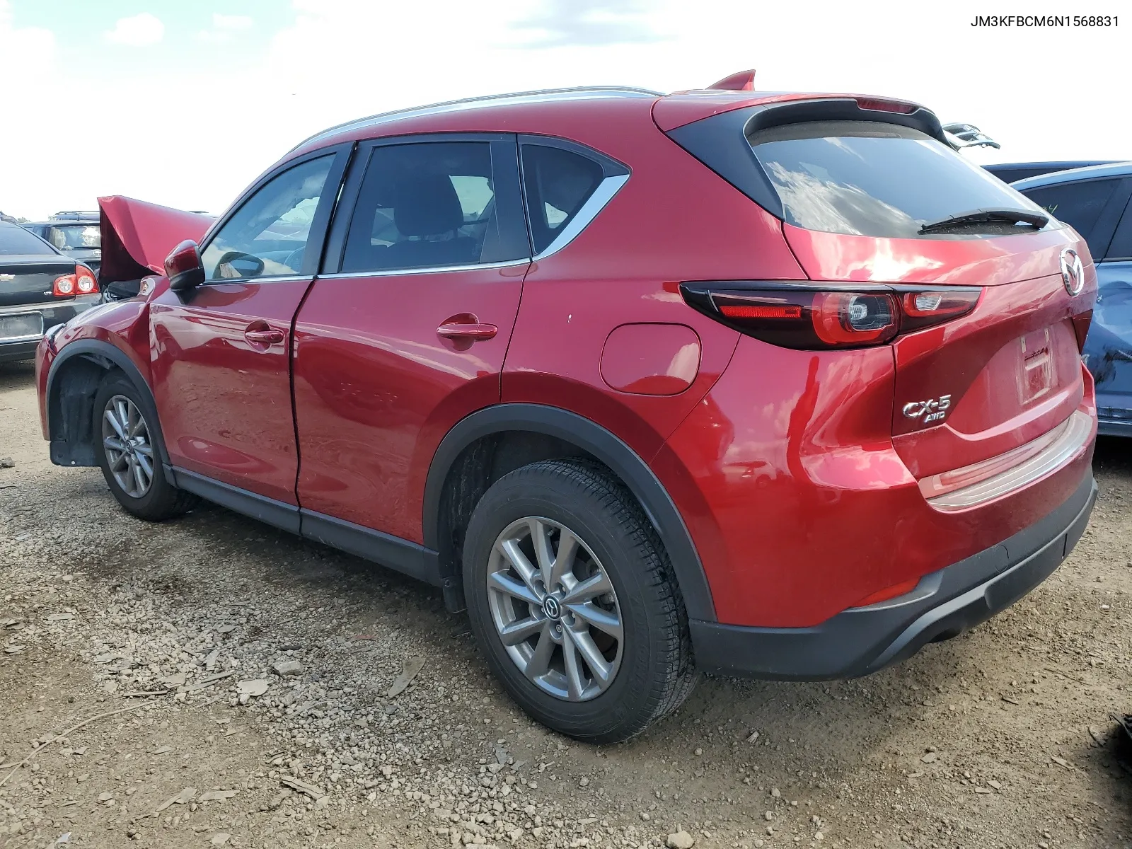 2022 Mazda Cx-5 Preferred VIN: JM3KFBCM6N1568831 Lot: 63250774