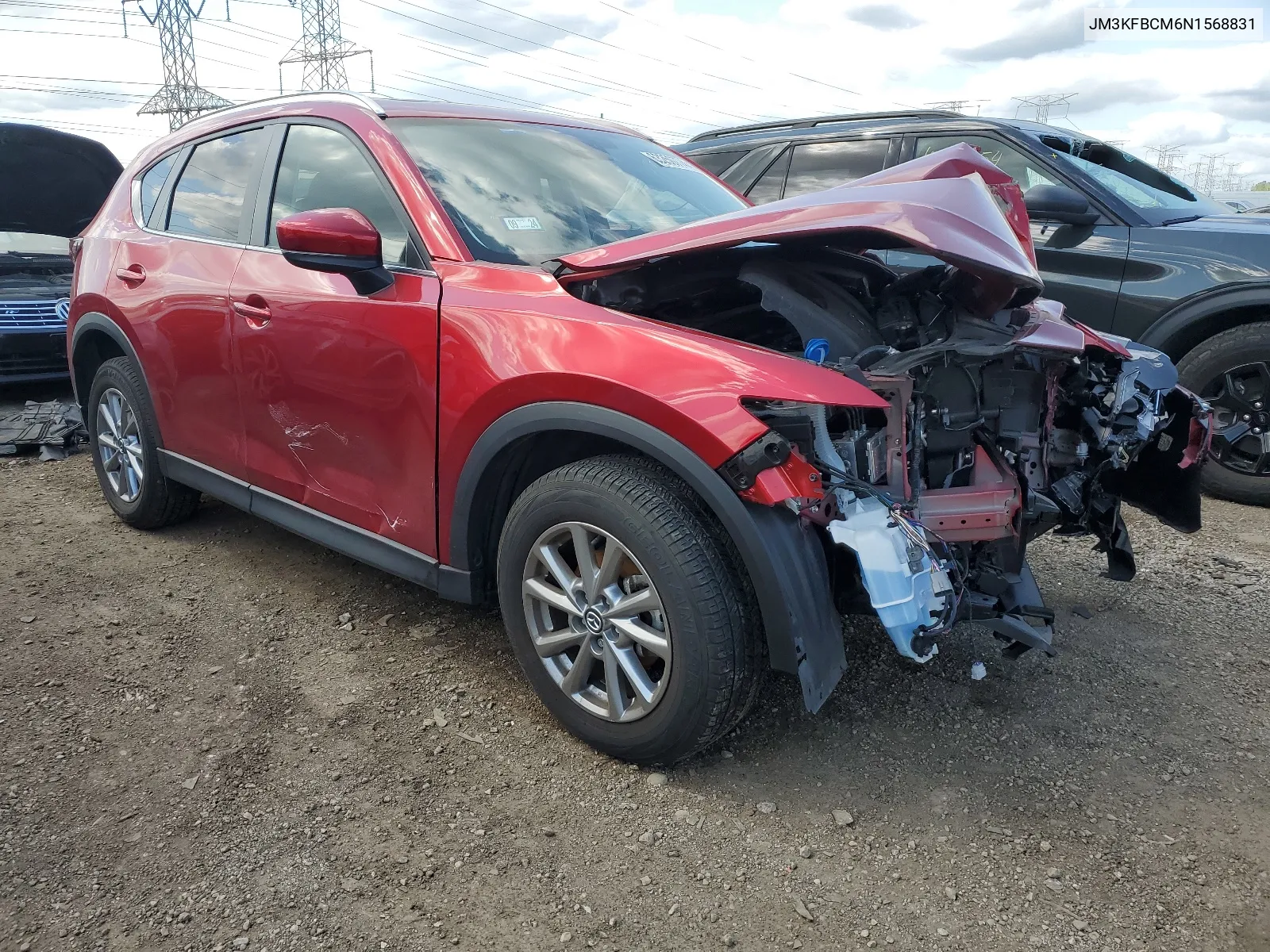 JM3KFBCM6N1568831 2022 Mazda Cx-5 Preferred