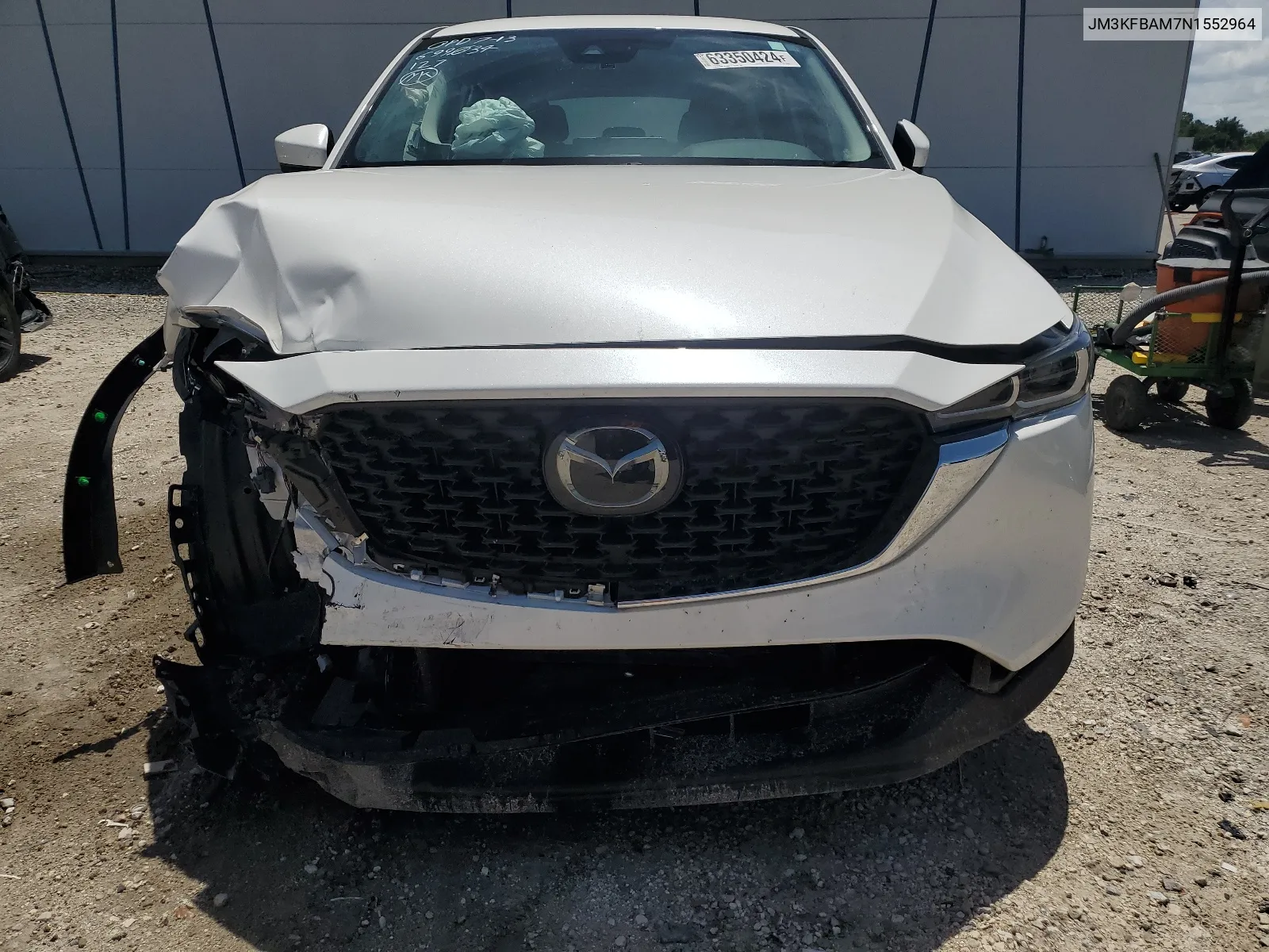 2022 Mazda Cx-5 VIN: JM3KFBAM7N1552964 Lot: 63350424