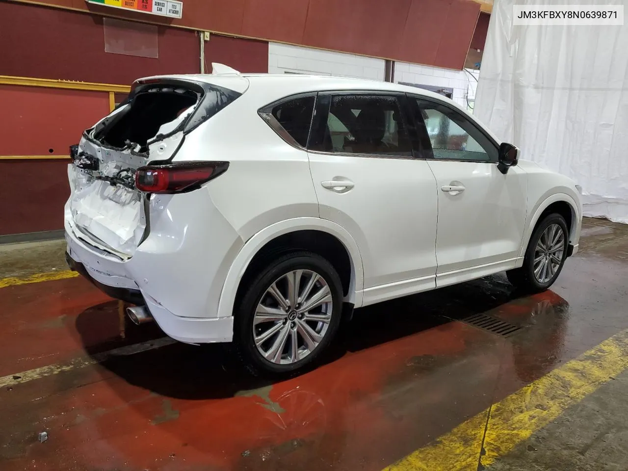 2022 Mazda Cx-5 Signature VIN: JM3KFBXY8N0639871 Lot: 65420634