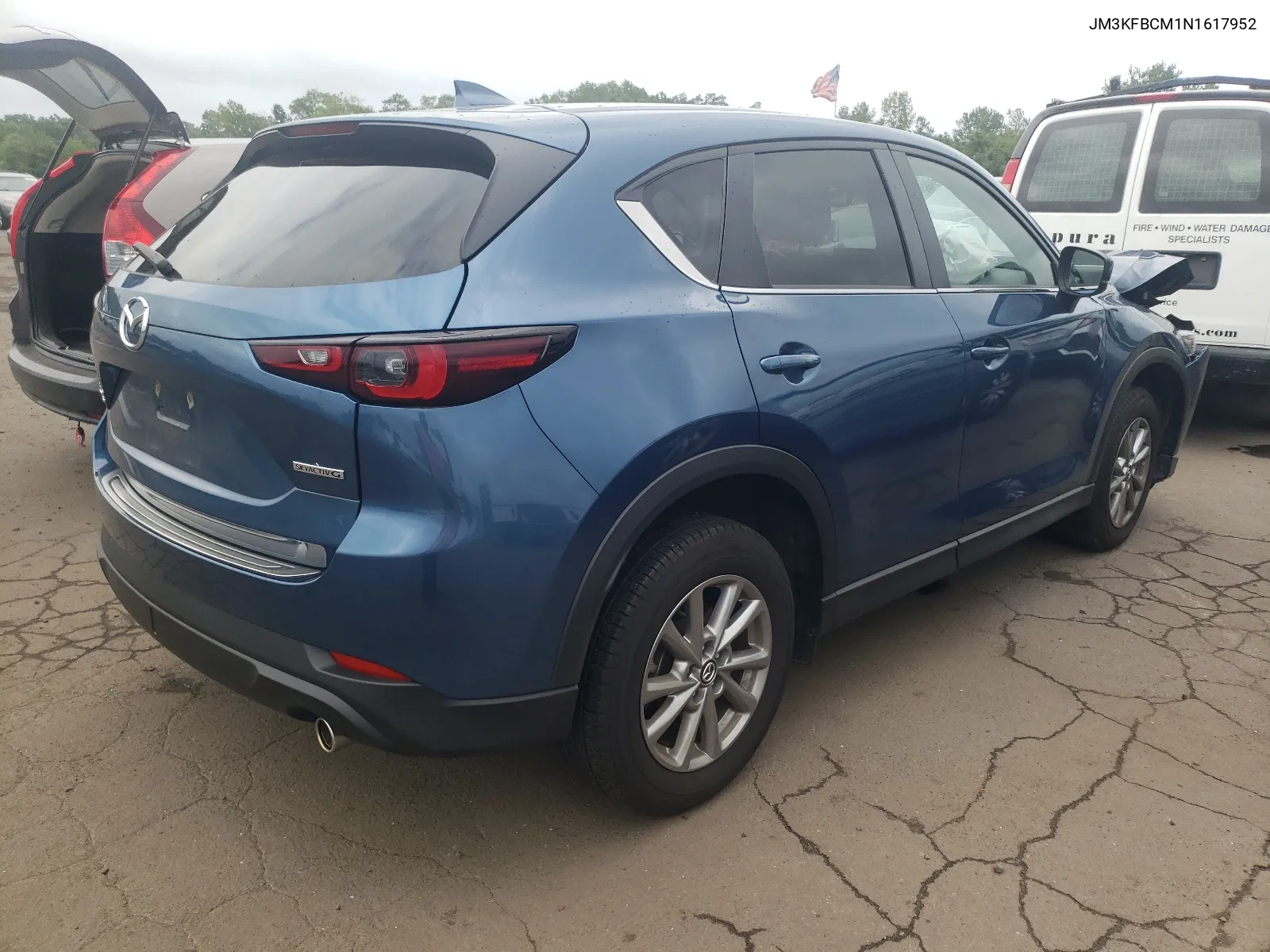 2022 Mazda Cx-5 Preferred VIN: JM3KFBCM1N1617952 Lot: 66554804