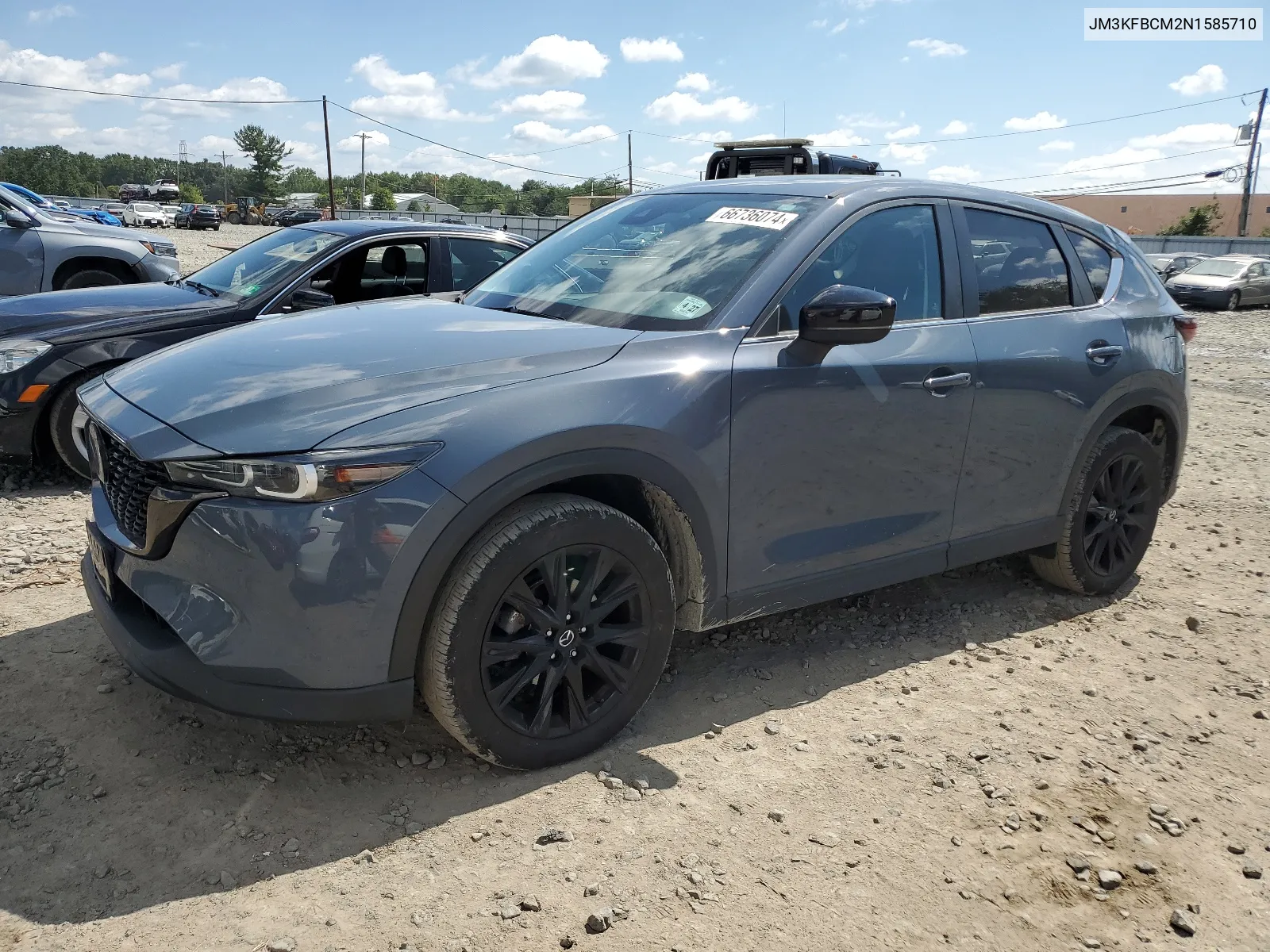 2022 Mazda Cx-5 Preferred VIN: JM3KFBCM2N1585710 Lot: 66736074