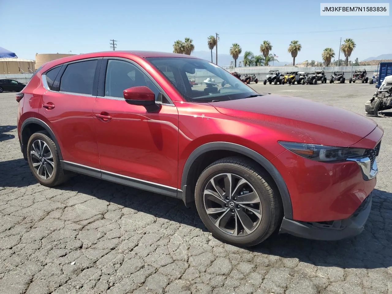 2022 Mazda Cx-5 Premium Plus VIN: JM3KFBEM7N1583836 Lot: 69084984