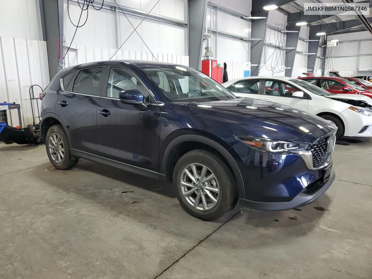 2022 Mazda Cx-5 Select VIN: JM3KFBBM1N0587746 Lot: 69443964