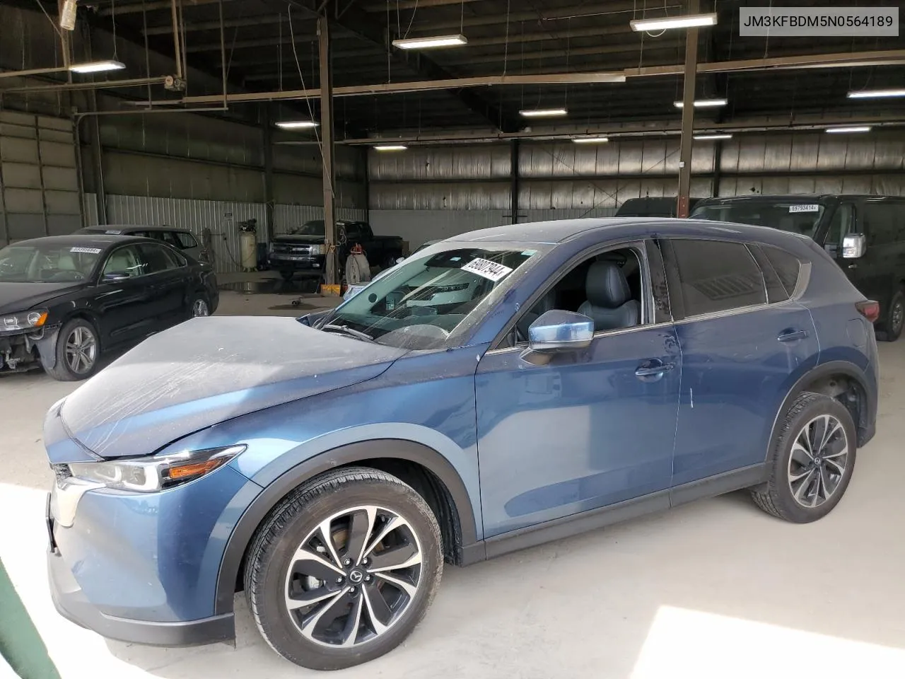 2022 Mazda Cx-5 Premium VIN: JM3KFBDM5N0564189 Lot: 69807944