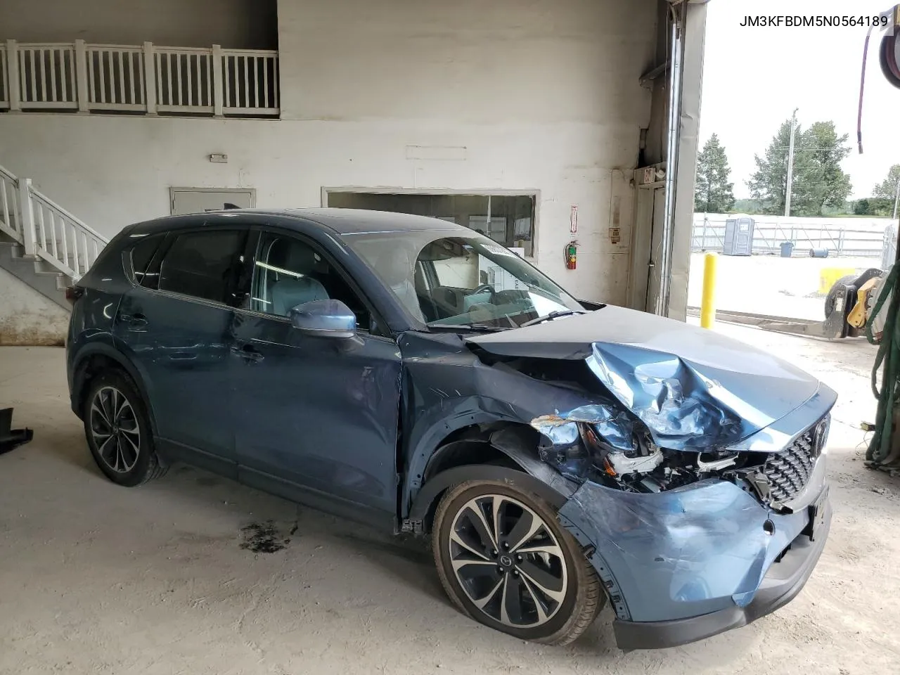 2022 Mazda Cx-5 Premium VIN: JM3KFBDM5N0564189 Lot: 69807944