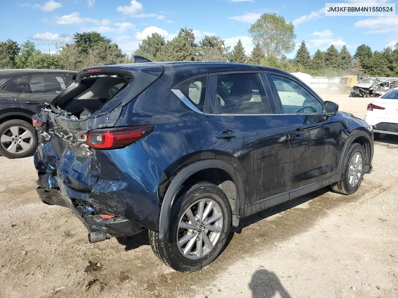 2022 Mazda Cx-5 Select VIN: JM3KFBBM4N1550524 Lot: 70470344